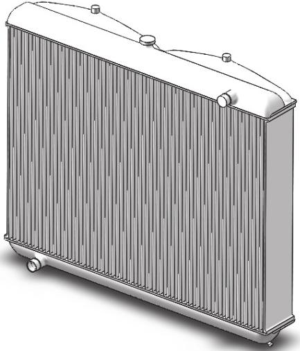 velocity of the radiator surface is evenly distributed by default without considering the influence of other components in the cooling system on the cooling air, which is obviously not consistent