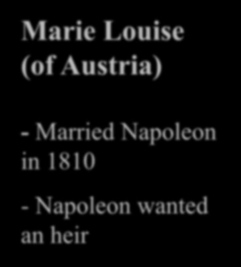 Marie Louise (of