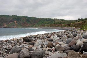 Rocky shores are found on coasts with heavy wave activity.
