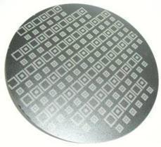 of artificial wafer of dies and mold
