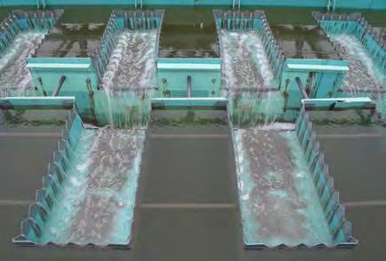 ScaleBlaster Case Study The main areas of continuous observation that provided conclusive results were the clarifier weirs.