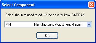 The following selection dialog will appear instead of the previous message if there are multiple "no count" items within the Items Consumed list: 4.