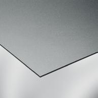 properties Stable and durable Available in two surface finishes Lightweight and insulating