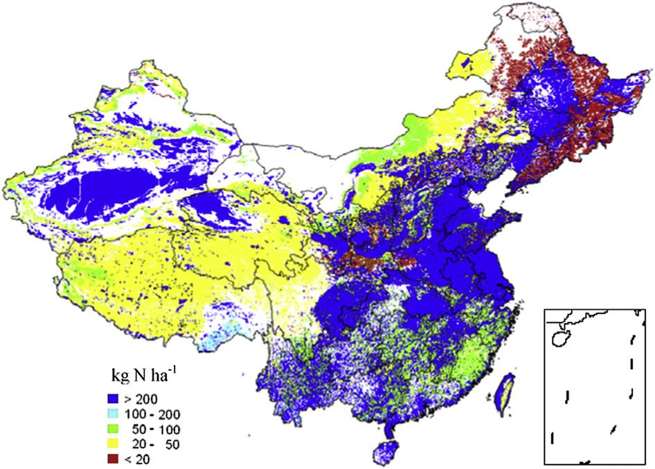 2260 X. Liu et al. / Environmental Pollution 159 (2011) 2251e2264 Fig. 3. Estimated critical loads for N deposition in various ecosystems in China.
