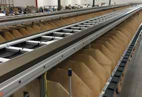 future growth and enables layout flexibility for seamless integration into existing facilities Low-profile sorter frame allows for maneuverability in dense locations IntelliSort DT Double-tray sorter