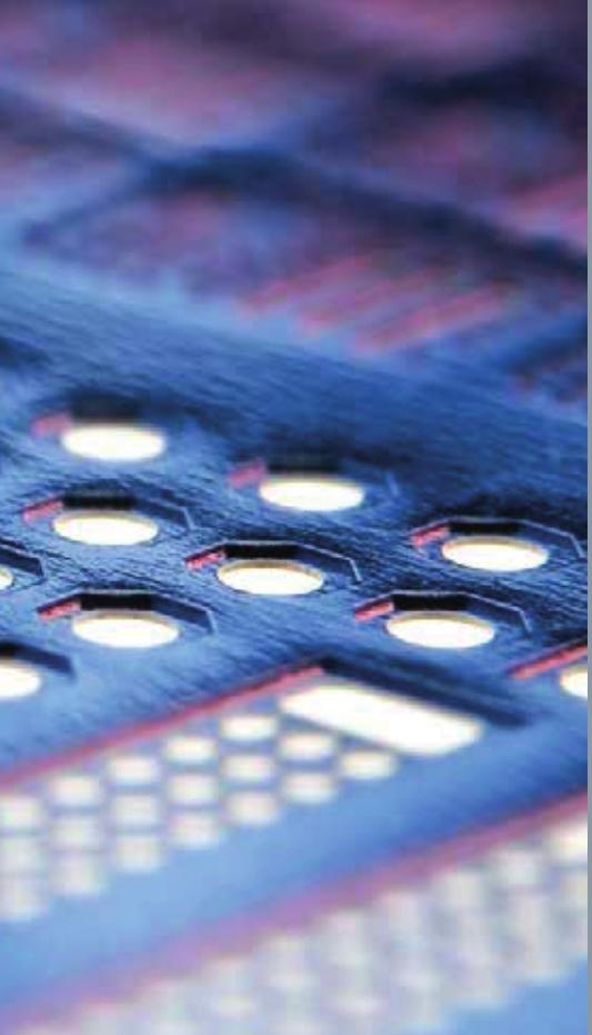 In addition, specially developed multi-layer stencil technology is used to place solder balls directly on the substrate.