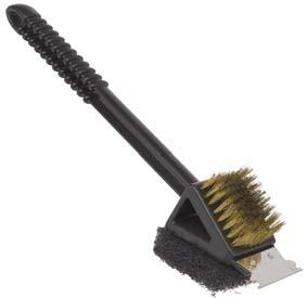 Miscellaneous 340 Window brush. Wood block with threaded handle Ideal for any glass surface.