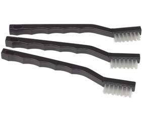 Scrub brushes 132 3 pack tile and grout brushes. Plastic block and handle. For hard-to-reach areas.