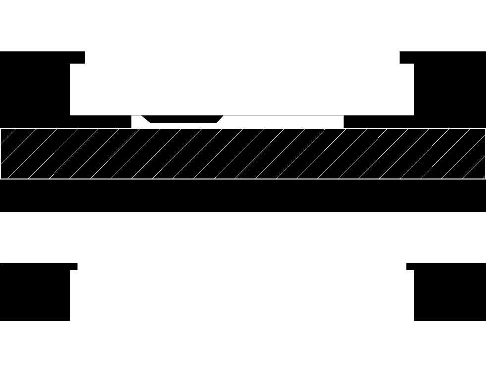 The top plate was fitted with a thick rubber sheet to achieve pseudoisostatic lamination of the bottom of the cavity (See Figure 5).