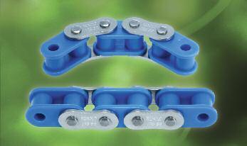 Renold Syno Chain I 3 Syno PC chain Syno PC chain Renold has added to its impressive Syno range of chain for applications where lubrication is either difficult or impractical.