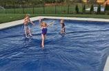 25 YEAR SAFETY COVER A backyard swimming pool is the ultimate source of family fun! But when it comes to children and pets, it is also the source of safety concerns.