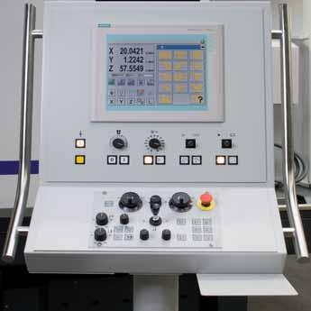 This machine is equally suited for single parts and series
