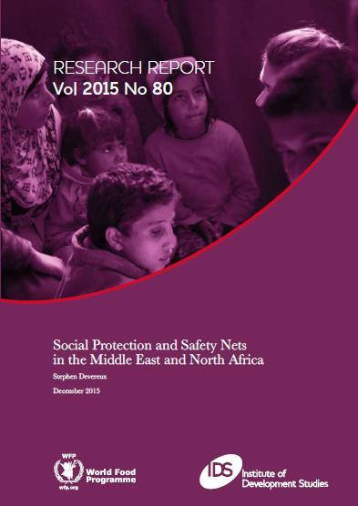 Social Protection and Safety Nets in the Middle