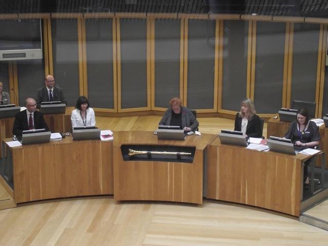 The Presiding Officer chairing a Plenary meeting Following Siambr proceedings Proceedings in the Siambr