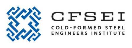 Archived Technical Note Cover Page Cold-Formed Steel Engineers Institute (CFSEI) Technical Notes are reviewed and revised on a regular basis.
