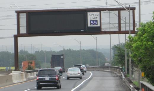 The signs are not to be revised by any contractor; only the Statewide Traffic Management Center (STMC) located in Woodbridge, NJ, can change the sign messages.
