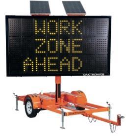 B. Portable Variable Message Signs (PVMS) PVMS allow for a great amount of flexibility and are especially convenient when used in construction projects with multiple closing locations, such as in