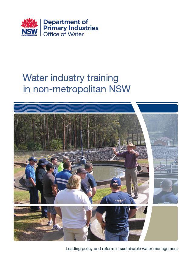 More information NSW Office of Water Website www.water.nsw.gov.