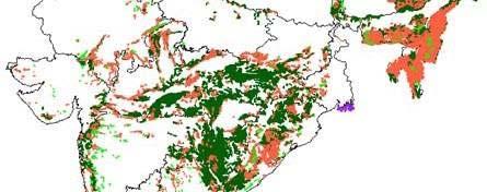 Introduction (National forest vegetation map) The forest cover as per