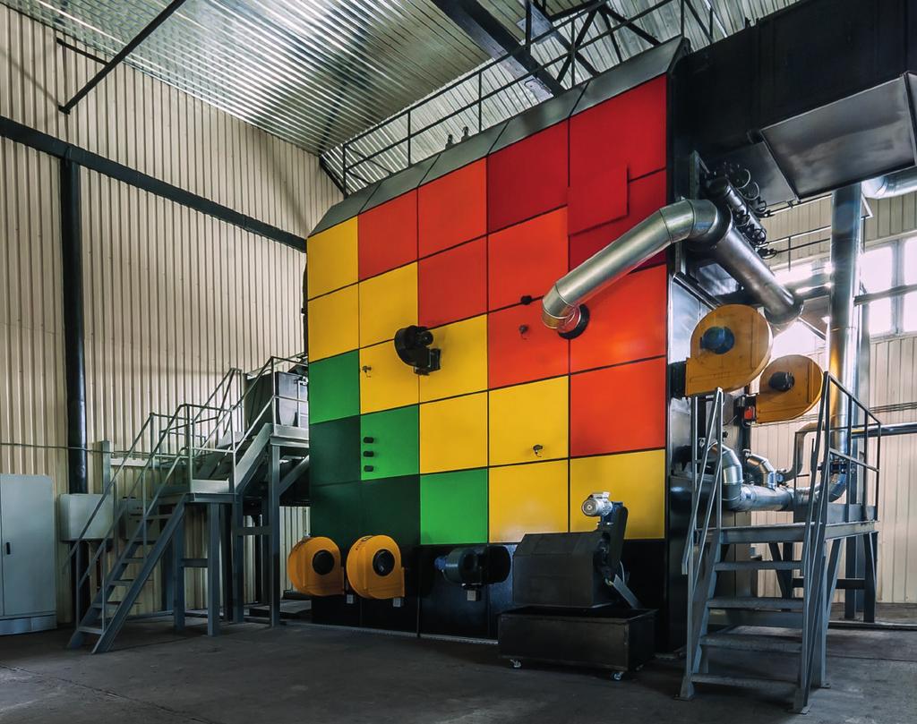 UTILIZATION COMPLEXES ARE MANUFACTURED IN UKRAINE This means guaranteed quality, rapid manufacture, delivery and service ADVANTAGES The unique design of the waste-heat boiler ensures complete