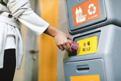 Our Footprint (continued) Li & Fung Limited Annual Report 2017 147 Implementing our enhanced recycling program across our offices in Hong Kong.