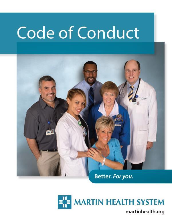 DON T HESITATE TO REPORT From the MHS Code of Conduct (click to review): Associates have an obligation to report suspected failure to comply with laws, regulations, or departmental policies.