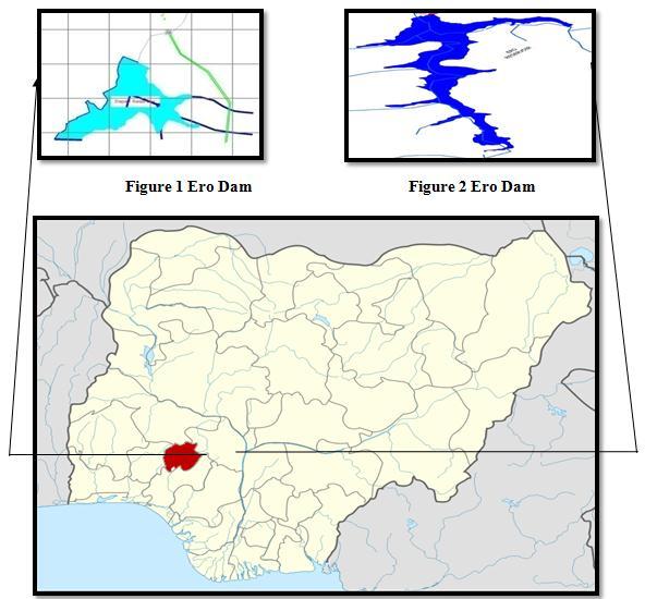 Figure 3 Map of Nigeria showing Ekiti State (Source www.ekitistate.gov.ng) reservoirs are used for supply water to meet the domestic needs of nearby towns.