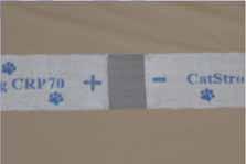 Designation CRP-195 vs. CFRP Fabric CRP 195 Strength = 195,700 lbs/ft t C =0.156 in WC = 0.43 lb/ft (without epoxy) W F = 0.125 lb/ft 0.3 W CRP (without epoxy) t F =0.