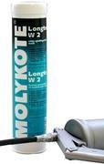 Molykote Longterm W2 multipurpose grease White colored high performance bearing grease, excellent water and seawater resistant. For slow and medium movement at medium loads.