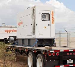 Aggreko solution Utilizing a 400-ton chiller and 1 MW diesel generator, Aggreko engineered and installed a water cooling system that brought the temperature of the hydrotest water down to 60 F in