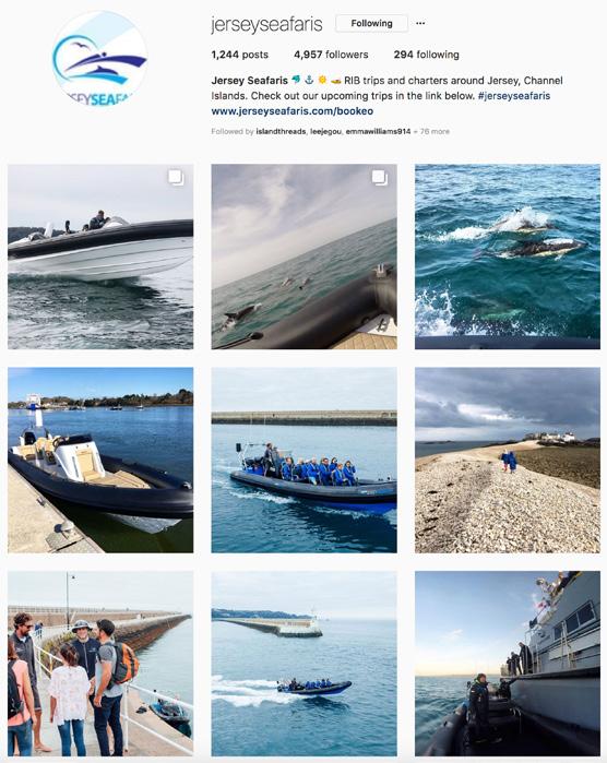 Instagram. Follow @VisitJerseyCI and tag us in your posts - for the chance to be featured Utilise imagery from the Visit Jersey Media Library & content from jersey.