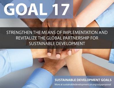 Goal 17: Strengthen the means of implementation and revitalize the global partnership for sustainable development Official development assistance (ODA) stood at approximately $135 billion in 2014.