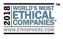 When selecting TSYS as one of the 2018 World s Most Ethical Companies, Ethisphere evaluated our practices and programs which support these five categories: ethics and compliance, corporate