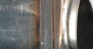 Courtesy: Neuman Anlagentechnik, Germany Other advantages from metal-cored wires are excellent wetting and a smooth surface with less oxidation and residual slag.