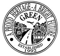 APPLICATION FOR EMPLOYMENT City of Green P.O. Box 278 Green, OH 44232-0278 Human Resource Department Civil Service Commission The City of Green is an employer with a standing policy of non-discrimination.
