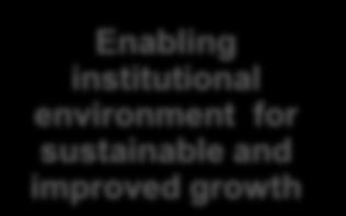 WHAT WILL BE DONE DIFFERENTLY: OUTPUT 5 OUTPUTS Enabling institutional environment for sustainable and
