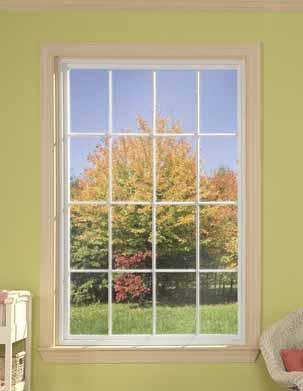 Standard Series 40 Features Series 40 also available in 2- and 3-lite slider windows Reinforced, multi-cavity construction provides additional thermal performance and structural integrity.