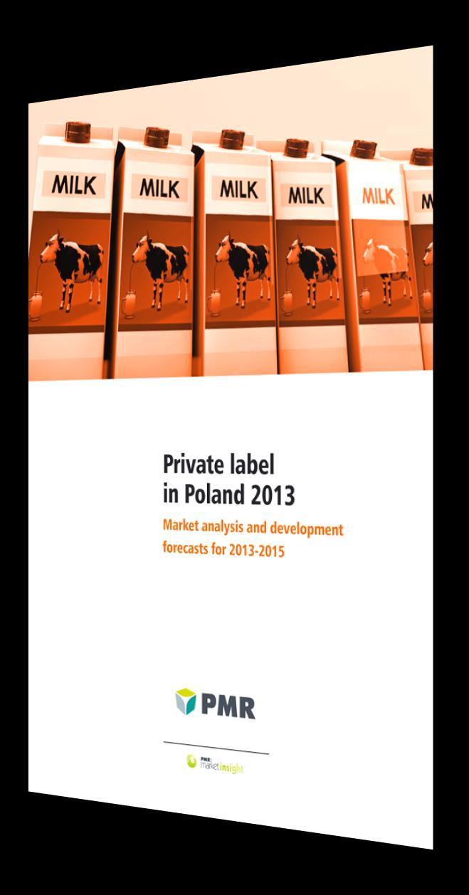 2 Language: Polish, English Date of publication: Q3 Delivery: pdf Price from: 1800 Database of selected private label products Find out What growth will this market experience in the next few years?
