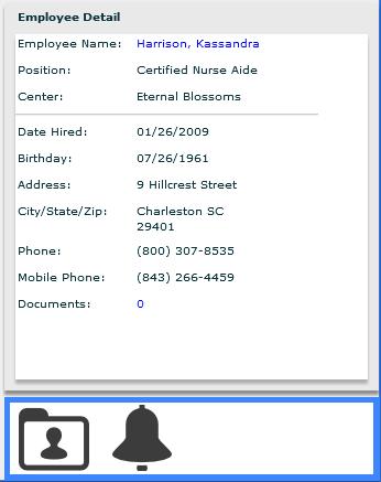 8.1.1.1 Employee Details Figure 69 - Employee Details The Employee Details section can be found on the right pane of the Active Employees screen.