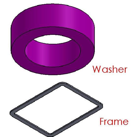 Stamping Capabilities Washers & Frames Washer Frame Dimensions * Thickness Material ID: 0.015 to 1.0 + 0.0004 ID: 1.0 to 3.0 + 0.002 OD: 0.030 to 1.0 + 0.001 OD: 1.0 to 3.0 + 0.002 0.001 to 0.030 +.