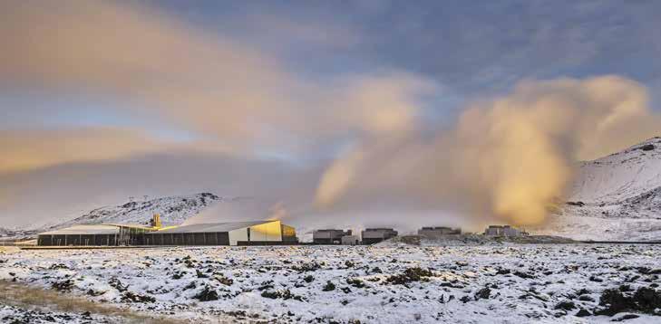 ON POWER, HELLISHEIDI OPERATION IN ICELAND Hellisheiði geothermal power plant is a flash steam, combined heat and power plant located in South West Iceland featuring the largest geothermal systems