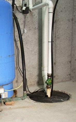 If you have a sump pump, ensure its proper operation by: Pouring a bucket of water into the crock occasionally to make sure the pump works properly.