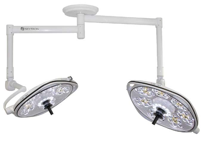 SERIES SURGICAL LIGHTS TEC-B-0012 REV1 Skytron's Aurora LED Surgical Lighting provides advanced bright, cool and color correct illumination to the