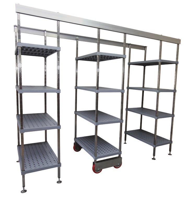 M-SPAN Add On Bay M-Span shelves can be added to existing bays of M-Span shelving by using Stainless Steel Shelf Clips.