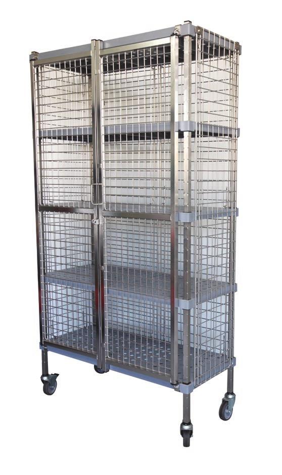 M-SPAN Mobile Shelving M-Span shelving can be made mobile, handy for a large workplace where goods need to be moved