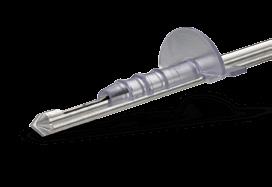 STEREOTACTIC + Multiple probes and accessories to ensure maximum access: + 8-gauge probe tip Bladed tip facilitates insertion through dense tissue; 1 gram of