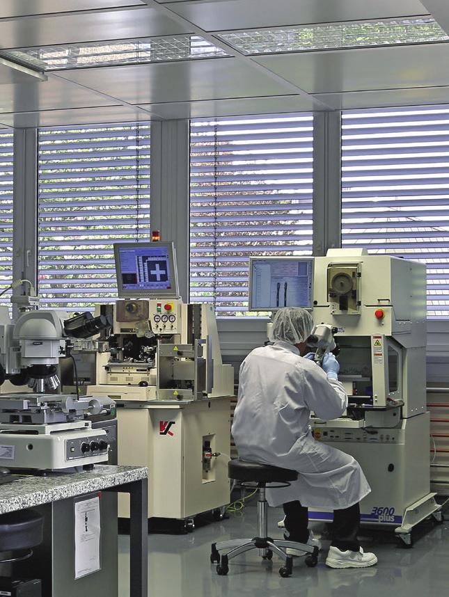 Our state-of-the-art application center in Hanau, Germany, makes it possible for LED