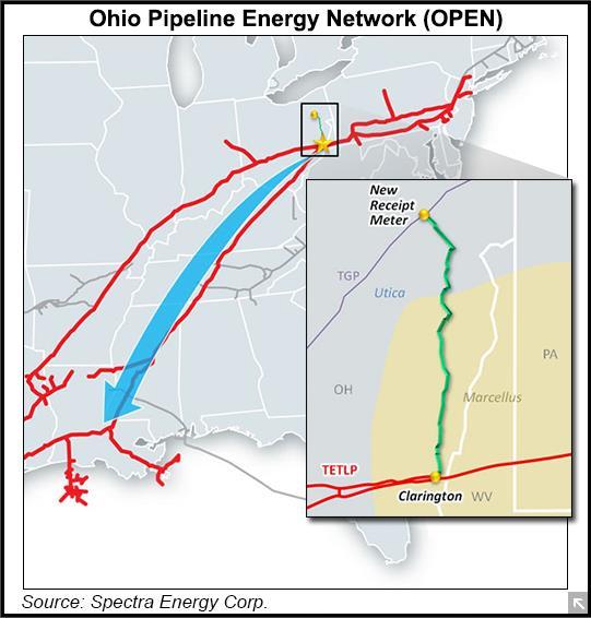 18 TETCO OPEN Pipeline Owner: Enbridge/Spectra (owners of Texas Eastern) Size: One 30 steel line in OH, 76 miles Capacity: 0.