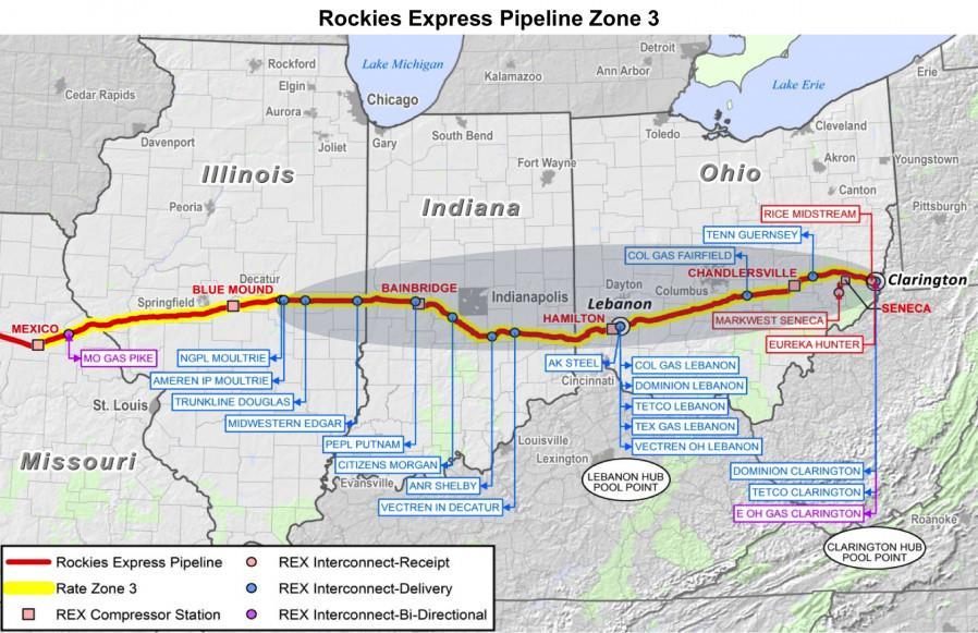 20 Rockies Express Reversal & Expansion Owner: Tallgrass Partners This major project was completed years faster than other FERC jurisdictional projects because its shippers were largely producers