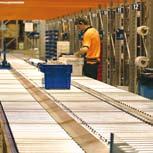 The higher the volume, the greater the advantage you gain by using conveyor solutions.